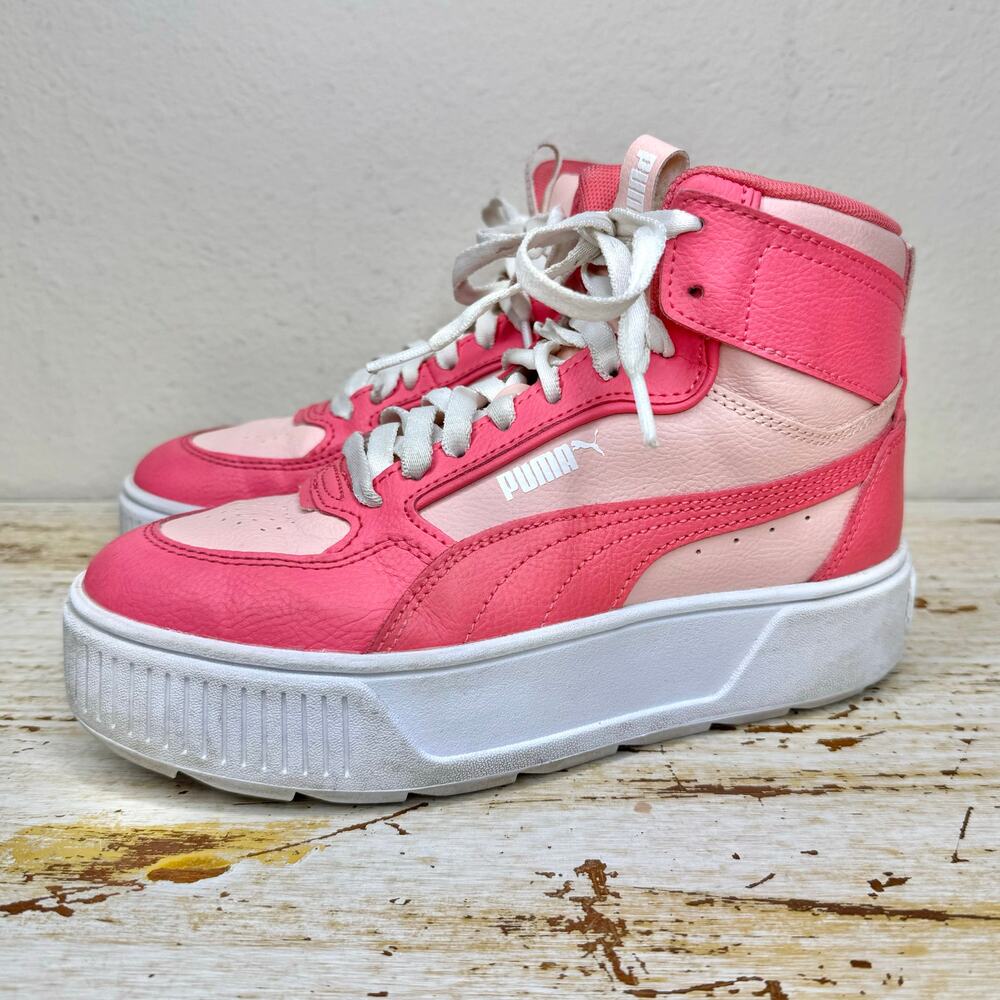 PUMA Karmen Rebelle Mid Lace Up Sneaker Youth 4